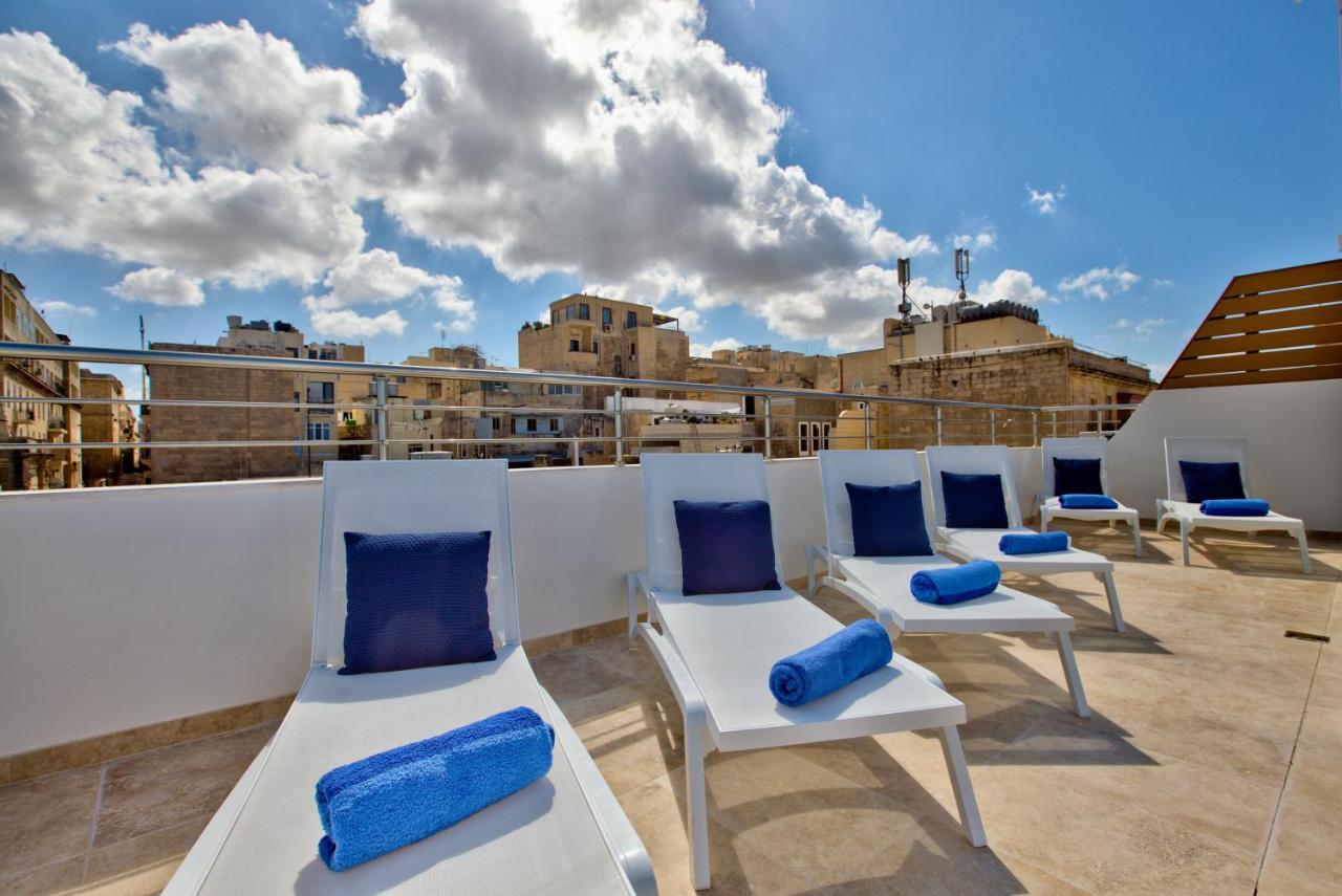 Valletta Luxury 4-Bedroom Duplex With Stunning Sea Views Private Terrace And Jacuzzi Valeta Exterior foto